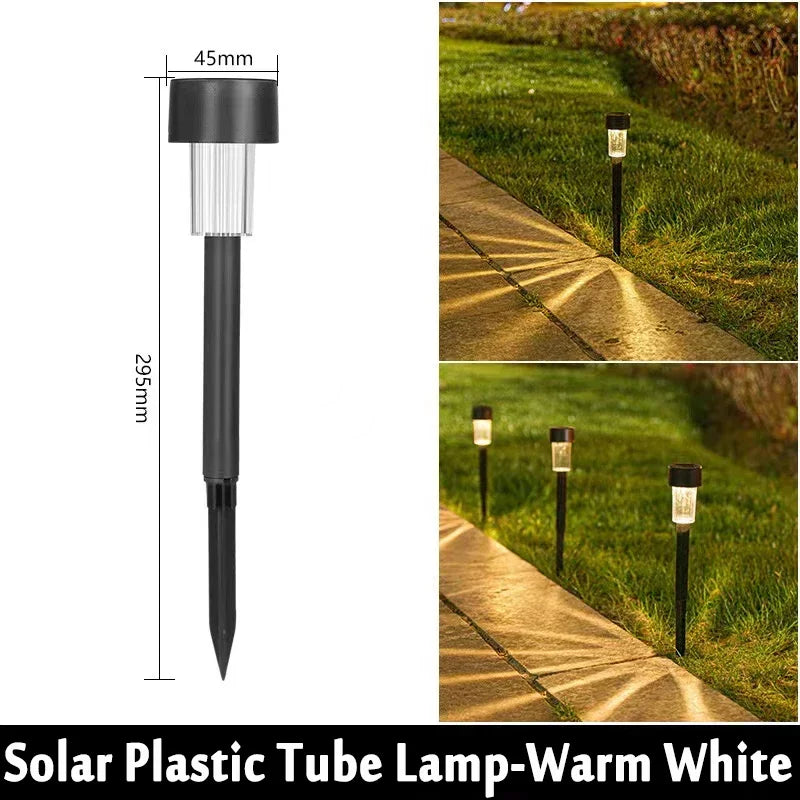 Pack de 10 Luces Solares LED para Jardín Impermeables IP65