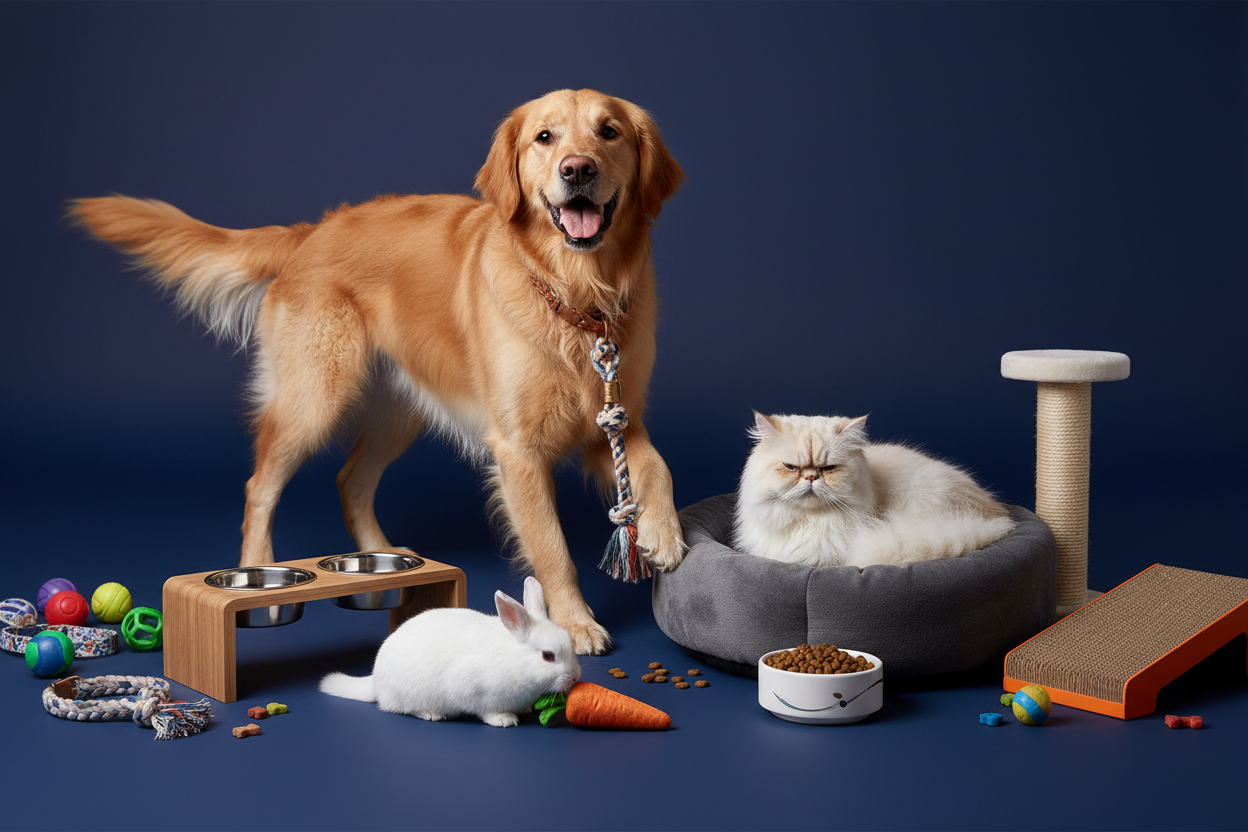 artículos para mascotas