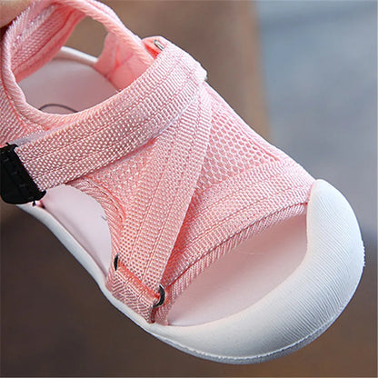 Sandalias de Verano Antideslizantes para Bebés con Cierre Ajustable