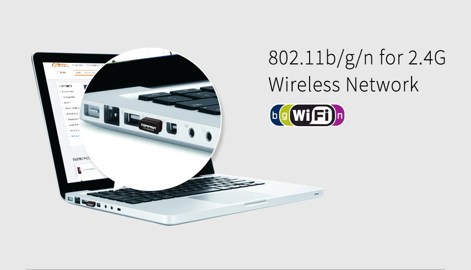 COMFAST RTL8188 Mini USB Wifi Adapter Dongle 150Mbps 802.11b/g/n Adaptador Wi fi Emitter Receiver Network Card Antena Para PC