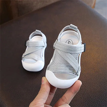 Sandalias de Verano Antideslizantes para Bebés con Cierre Ajustable
