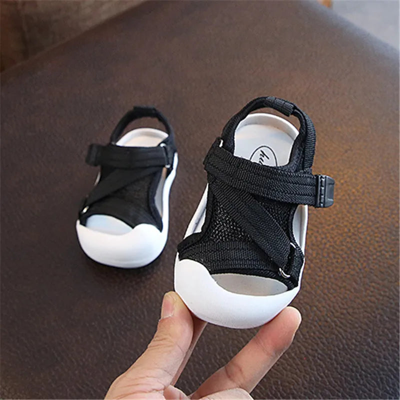 Sandalias de Verano Antideslizantes para Bebés con Cierre Ajustable
