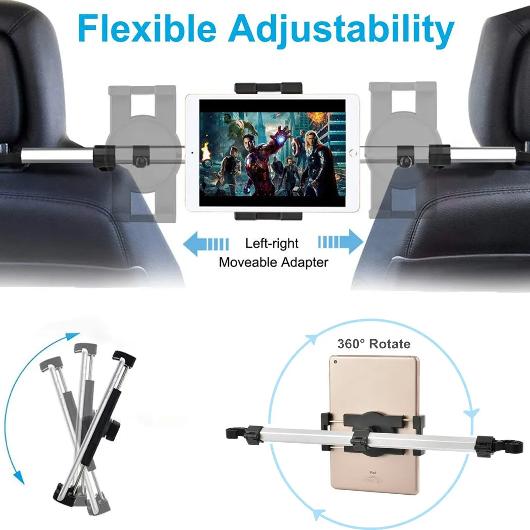Tablet Holder for Tablet PC Car Back Seat Headrest Mounting Holder Tablet Universal 7-15'' for IPad Xiaomi Samsung Clip Mount