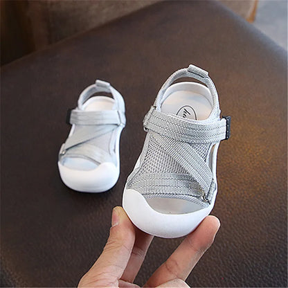 Sandalias de Verano Antideslizantes para Bebés con Cierre Ajustable