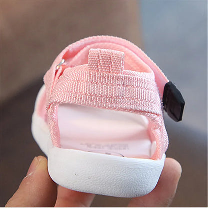 Sandalias de Verano Antideslizantes para Bebés con Cierre Ajustable