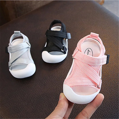 Sandalias de Verano Antideslizantes para Bebés con Cierre Ajustable
