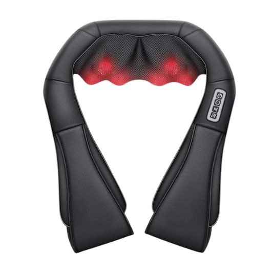Masajeador Cervical Shiatsu con Calor para Cuello, Hombros y Espalda