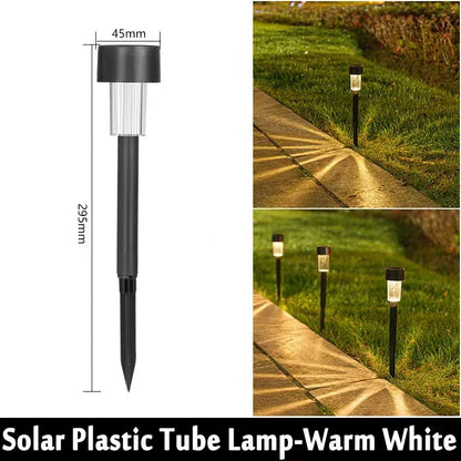 Pack de 10 Luces Solares LED para Jardín Impermeables IP65