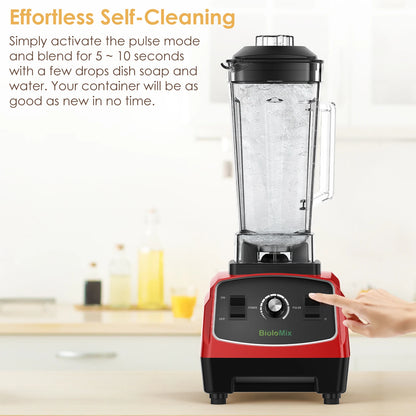 BPA Free 3HP 2200W Heavy Duty Grade Blender Mixer Juicer High Power Food Processor Ice Smoothie Bar Fruit Blender