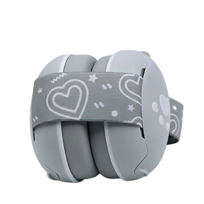 Orejeras antirruido para bebé ajustables con banda elástica protección auditiva infantil