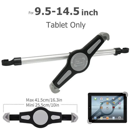 Tablet Holder for Tablet PC Car Back Seat Headrest Mounting Holder Tablet Universal 7-15'' for IPad Xiaomi Samsung Clip Mount