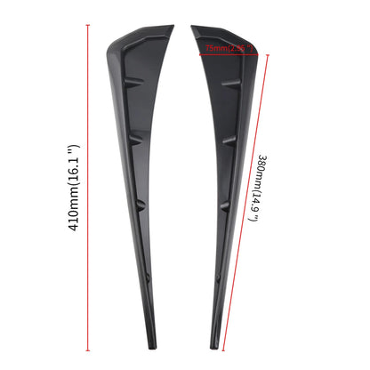 Aletas Decorativas Laterales Universales para Coche 45 cm (2 uds.)