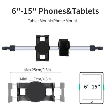Tablet Holder for Tablet PC Car Back Seat Headrest Mounting Holder Tablet Universal 7-15'' for IPad Xiaomi Samsung Clip Mount