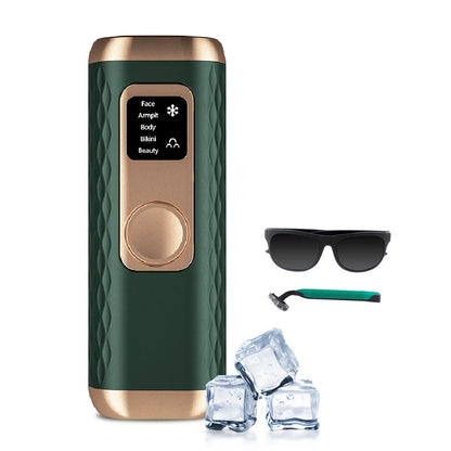 Icy-Cool Laser Hair Removal 5 Functions At-Home Painless Hair Remove for Whole Body Bikini Trimmer for Women Ladies IPL Epilator