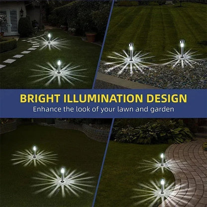 Pack de 10 Luces Solares LED para Jardín Impermeables IP65