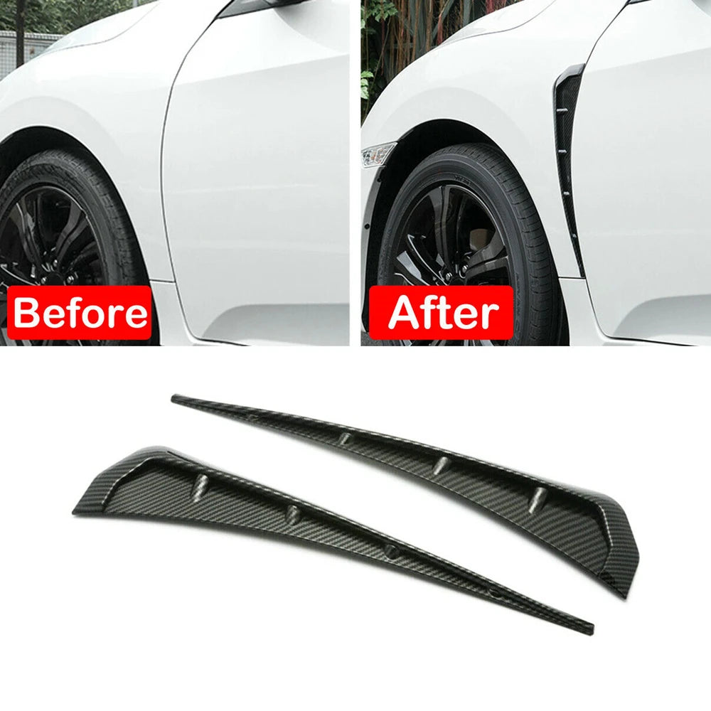 Aletas Decorativas Laterales Universales para Coche 45 cm (2 uds.)