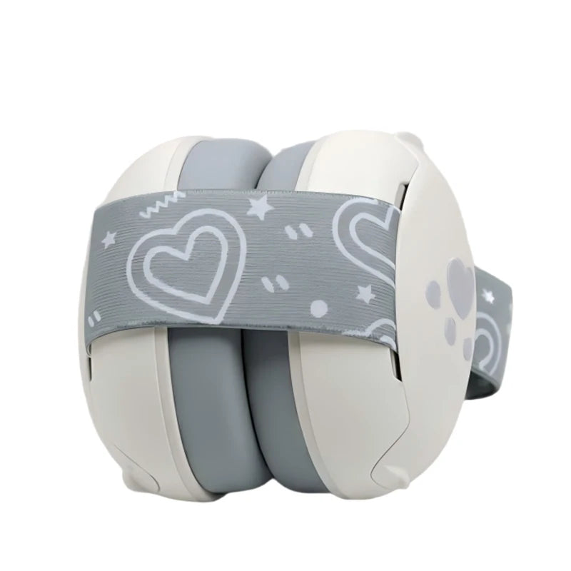 Orejeras antirruido para bebé ajustables con banda elástica protección auditiva infantil