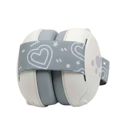 Orejeras antirruido para bebé ajustables con banda elástica protección auditiva infantil