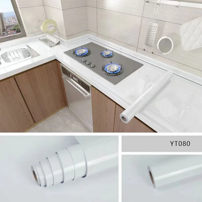 Papel Adhesivo Impermeable para Cocina Antigrasa de PVC Autoadhesivo