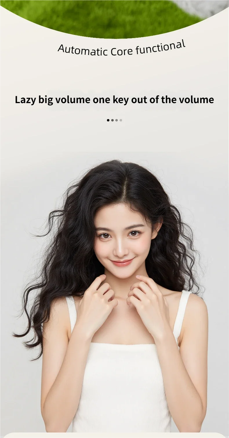 Rizador de Pelo Automático Cerámica 32 mm con Control de Temperatura