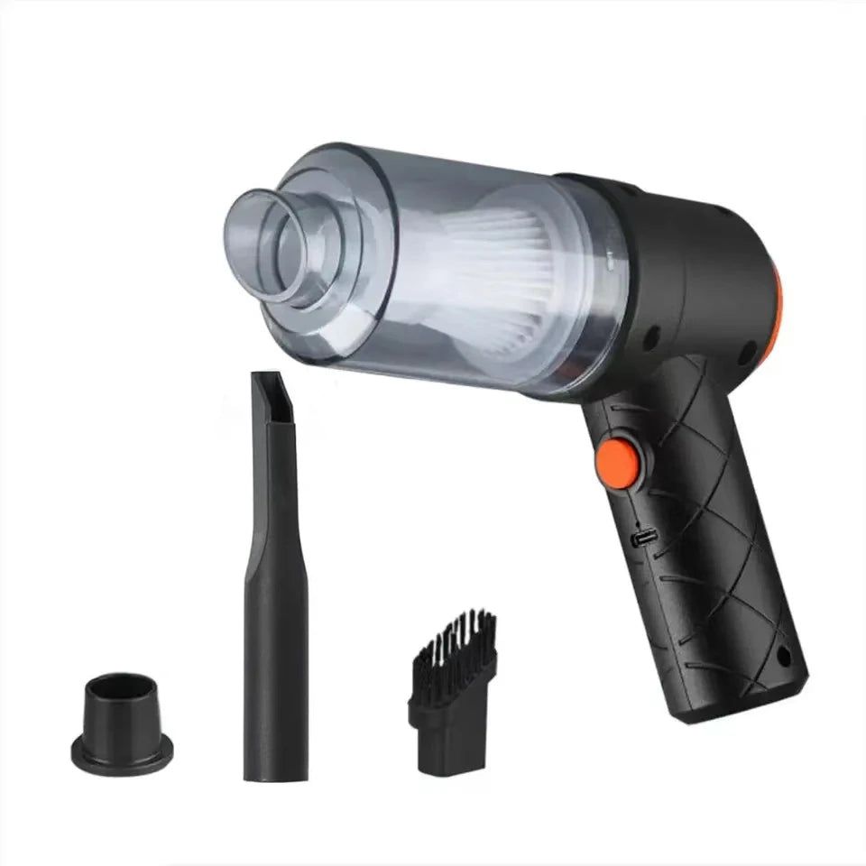 Mini Aspiradora Portátil Inalámbrica para Coche y Hogar Compacta