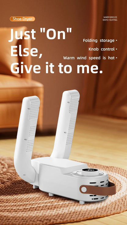 Smart Timer Shoe Dryer, Adjustable Telescopic Shoe Dryer, Quick Dry, deodorizer, Sterile