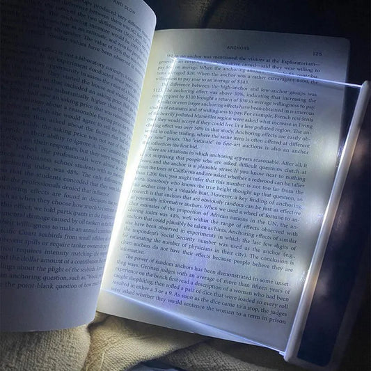 Luz LED de Lectura para Libros Tipo Marcapáginas Portátil