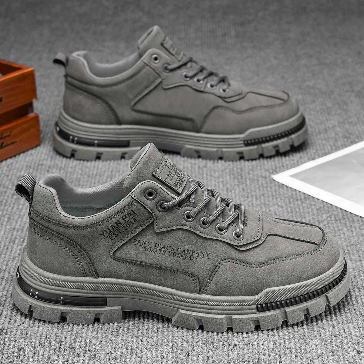 Zapatillas Deportivas Casual para Hombre Senderismo y Diario