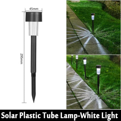 Pack de 10 Luces Solares LED para Jardín Impermeables IP65