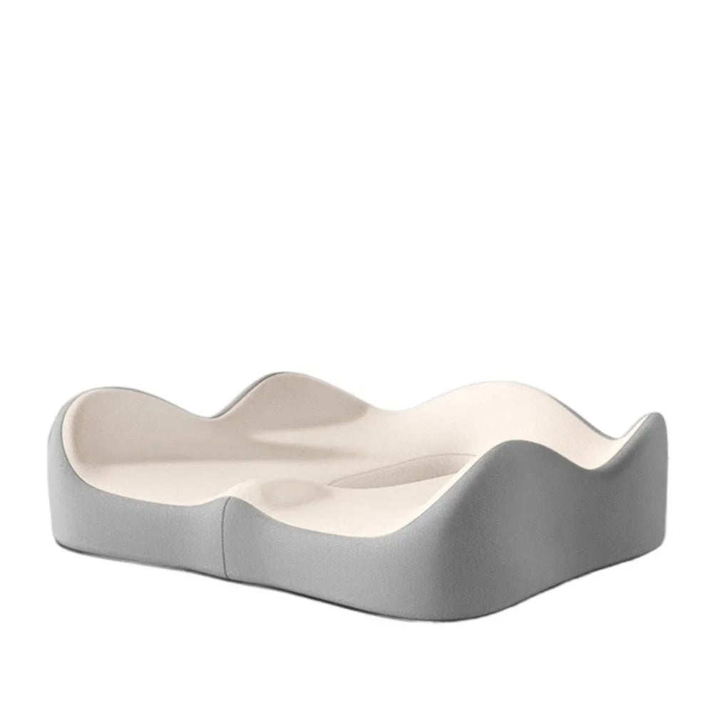 Cojín Ortopédico de Espuma Viscoelástica para Alivio de Coxis y Espalda