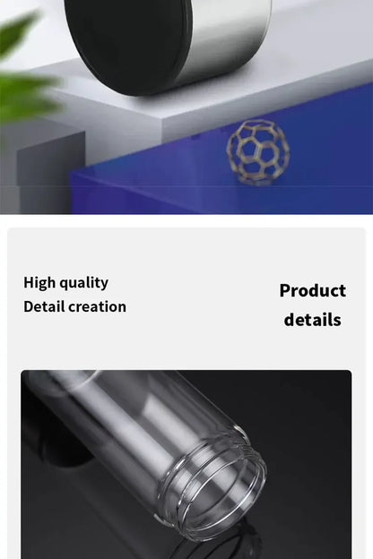 420ml Rich Hydrogen Oxygen Water Cup H2 Generator Bottle Alkaline Maker Ionizer Bottle Super Antioxidan Titanium Quality Filter