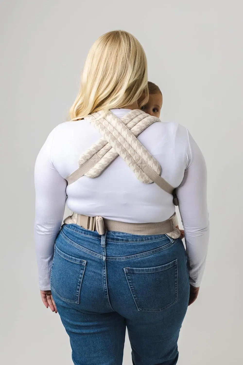 Portabebés ergonómico ajustable para bebé con soporte acolchado frontal