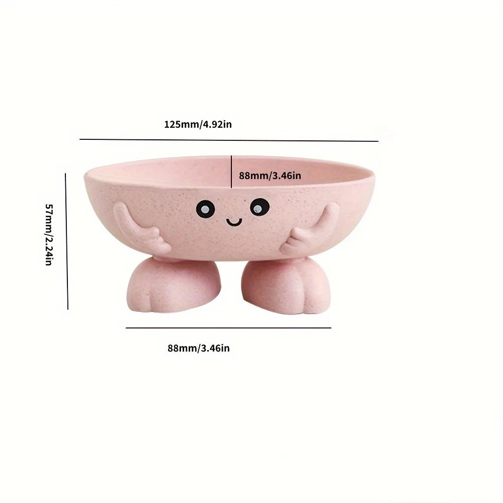 Jabonera con Drenaje de Agua y Soporte Antideslizante para Baño
