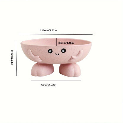 Jabonera con Drenaje de Agua y Soporte Antideslizante para Baño