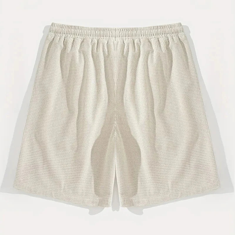 Pantalón Corto Hombre Casual de Poliéster para Verano y Playa