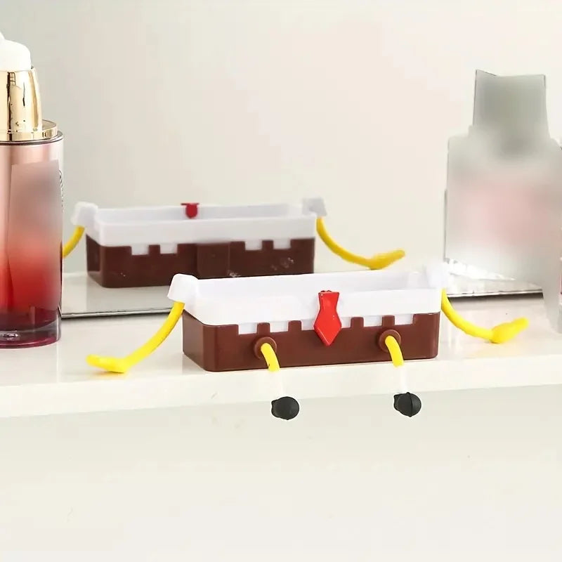 Estante drenaje para fregadero soporte esponja creativo cocina