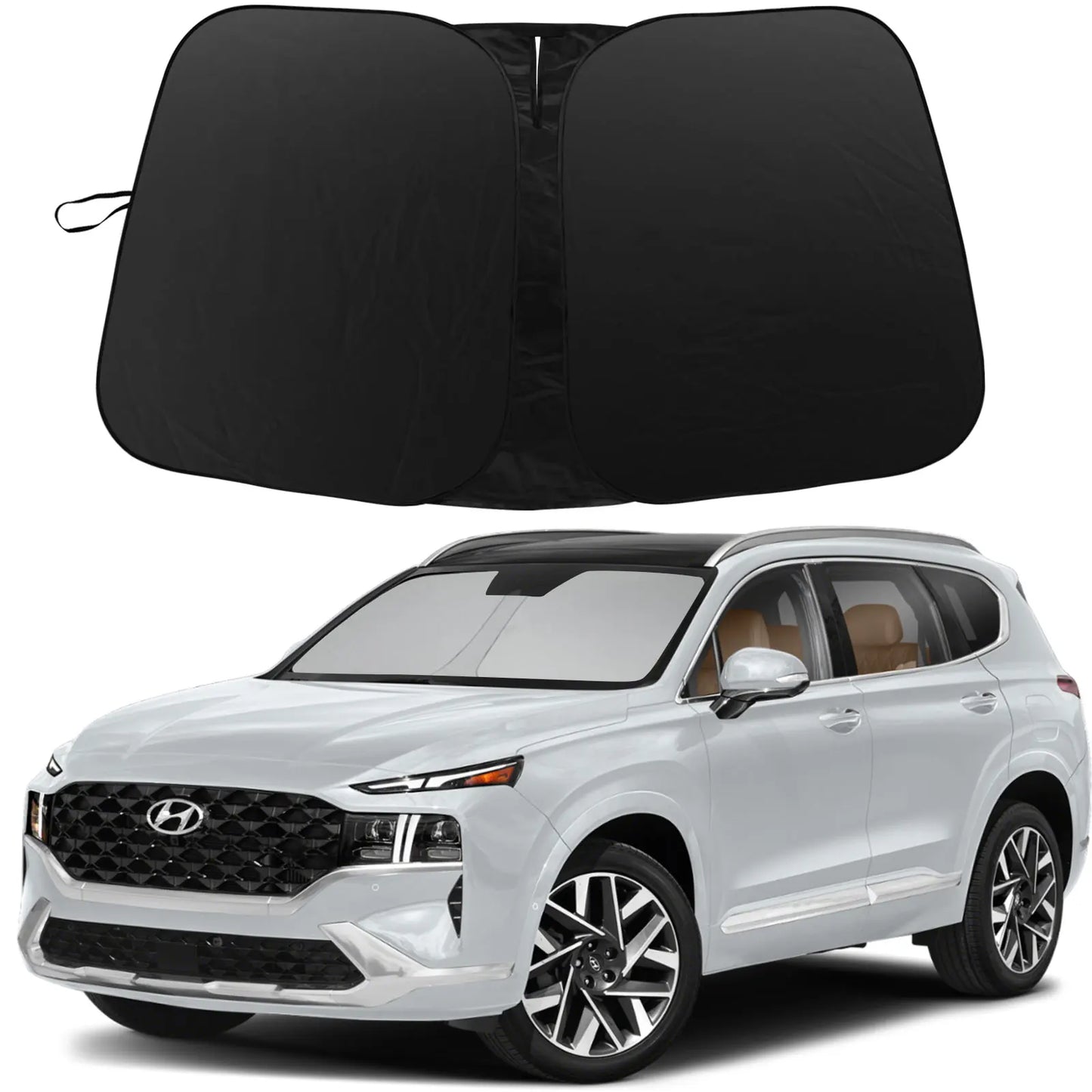 Parasol Plegable para Parabrisas Hyundai Santa Fe 2019-2023 UV