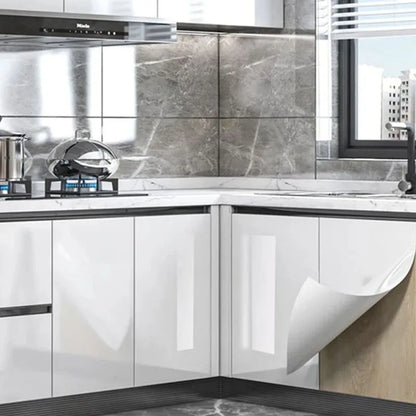 Papel Adhesivo Impermeable para Cocina Antigrasa de PVC Autoadhesivo