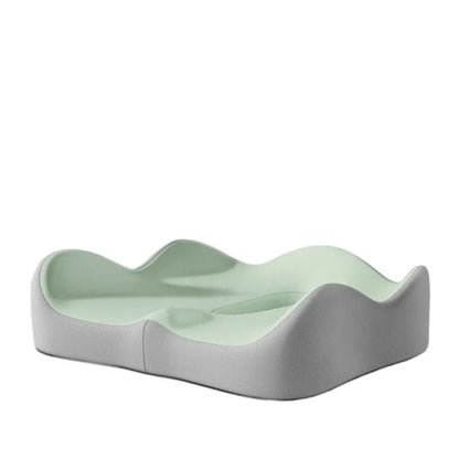 Cojín Ortopédico de Espuma Viscoelástica para Alivio de Coxis y Espalda