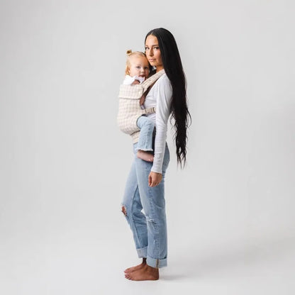 Portabebés ergonómico ajustable para bebé con soporte acolchado frontal