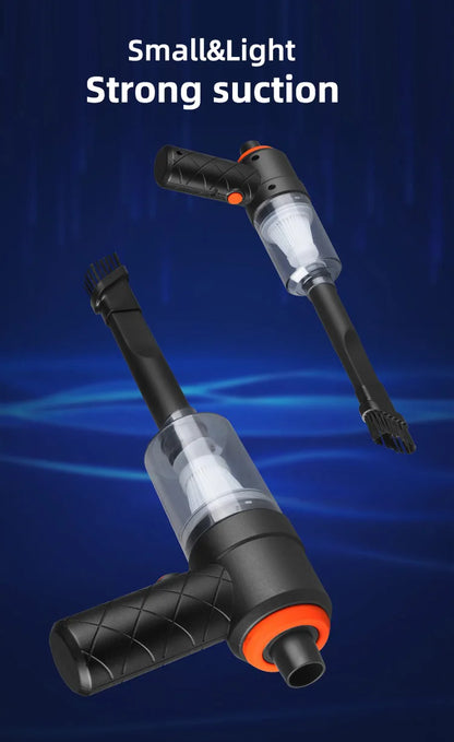 Mini Aspiradora Portátil Inalámbrica para Coche y Hogar Compacta