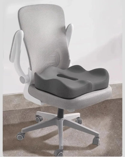 Cojín Ortopédico de Espuma Viscoelástica para Alivio de Coxis y Espalda