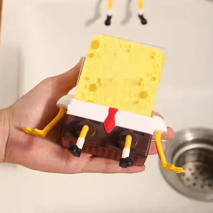 Estante drenaje para fregadero soporte esponja creativo cocina