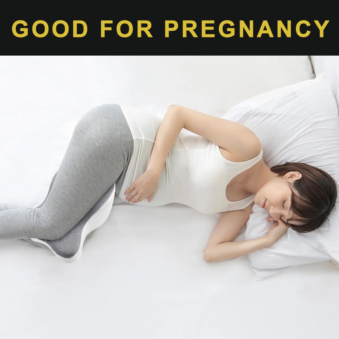 Almohada Ortopédica de Espuma Viscoelástica para Rodillas y Piernas