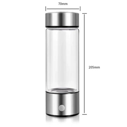 420ml Rich Hydrogen Oxygen Water Cup H2 Generator Bottle Alkaline Maker Ionizer Bottle Super Antioxidan Titanium Quality Filter
