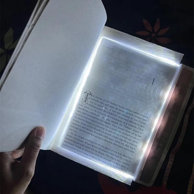 Luz LED de Lectura para Libros Tipo Marcapáginas Portátil